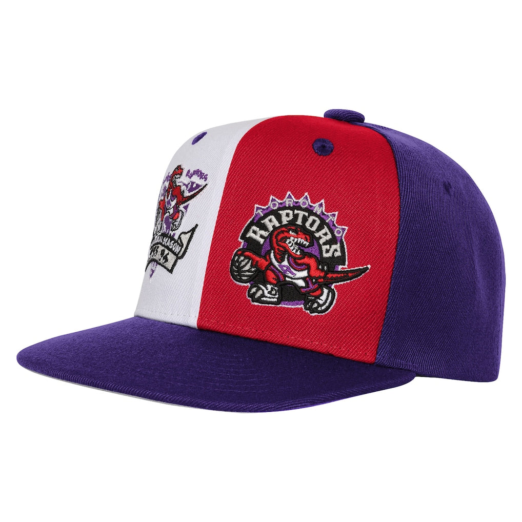 NBA Youth Hat Snapback Inaugural Season Duo Front Raptors