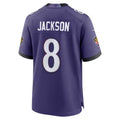 NFL Player Game Jersey Home Orchid Purple 2026 Lamar Jackson Ravens