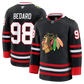 NHL Player Premium Jersey Alternate Black 2025/26 Connor Bedard Blackhawks