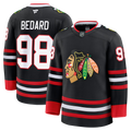 NHL Player Premium Jersey Alternate Black 2025/26 Connor Bedard Blackhawks