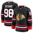 NHL Player Premium Jersey Alternate Black 2025/26 Connor Bedard Blackhawks