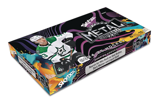 NHL Hockey Trading Cards Skybox Metal Universe Hobby Box 2024-25