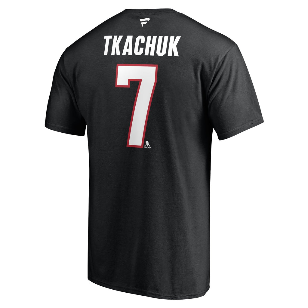 NHL Player T-Shirt Authentic Stack Brady Tkachuk Senators