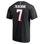 NHL Player T-Shirt Authentic Stack Brady Tkachuk Senators