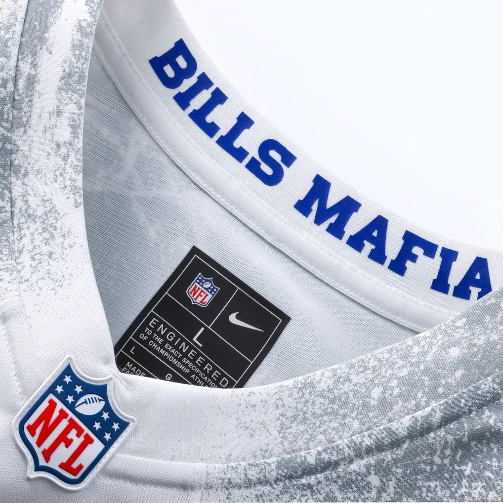 NFL Player Game Jersey White 2025 Rivalries Collection Josh Allen Bills