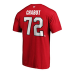 NHL Player T-Shirt Name and Number Thomas Chabot Senators (2007/08 - 2019/20 Logo)