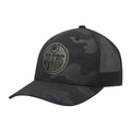 NHL Hat Camo Trucker Tonal Oilers