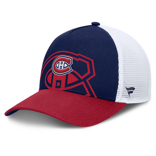 NHL Hat Authentic Pro Rink Hometown Trucker Adjustable Canadiens