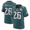 NFL Player Game Jersey Super Bowl LIX Home Saquon Barkley Eagles