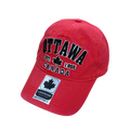 Ottawa Hat Retro Wash (Red)