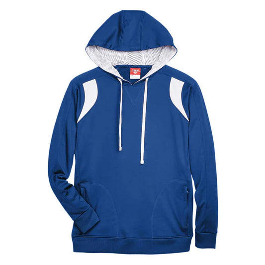 Team 365 Blank Hoodie Elite Performance Royal Blue