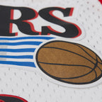NBA Youth Hardwood Classics Player 2001-01 Swingman Jersey Allen Iverson 76ers (White)