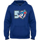 MLB Hoodie 50th Anniversary Express Blue Jays (Royal Blue)