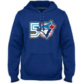 MLB Hoodie 50th Anniversary Express Blue Jays (Royal Blue)