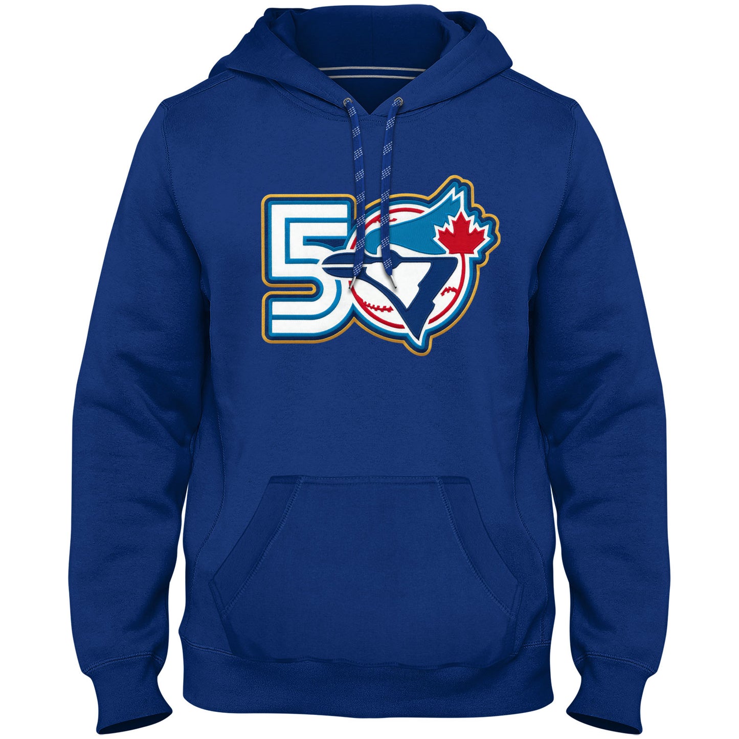 MLB Hoodie 50th Anniversary Express Blue Jays (Royal Blue)