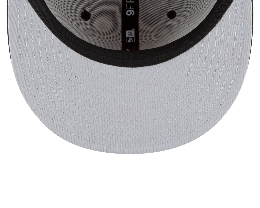 MLB Hat 950 Basic Snapback Black and White Rangers