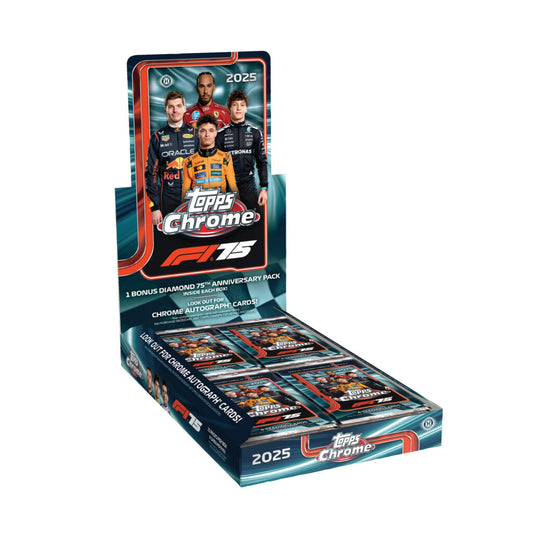 Topps Chrome F175 20 Pack Hobby Box Formula One