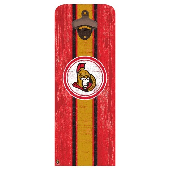 NHL Wall Mounted Bottle Opener Senators
