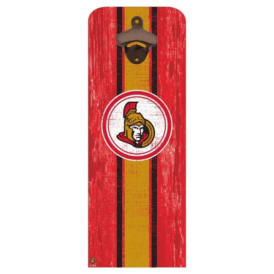 NHL Wall Mounted Bottle Opener Senators