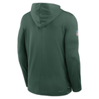 NFL Dri-FIT Long Sleeve Hoodie 2025 Sideline Pure Fury Packers