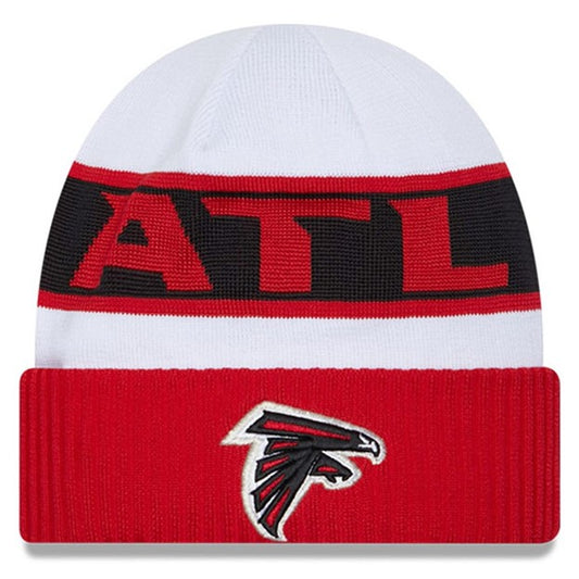 NFL Knit Hat Sideline Tech Cuffed Team Falcons 2023