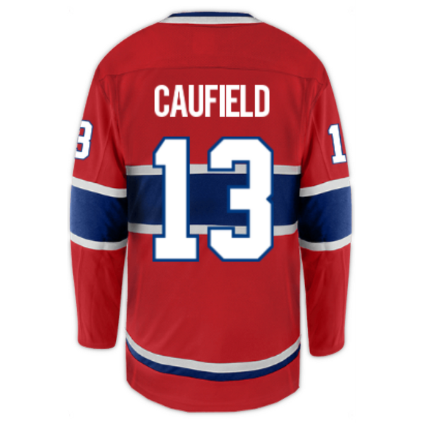 NHL Youth Player Premier Jersey Home #13 Cole Caufield Canadiens