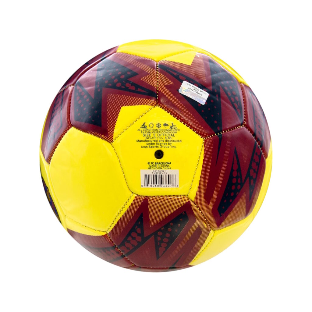 La Liga Soccer Ball Yellow FC Barcelona