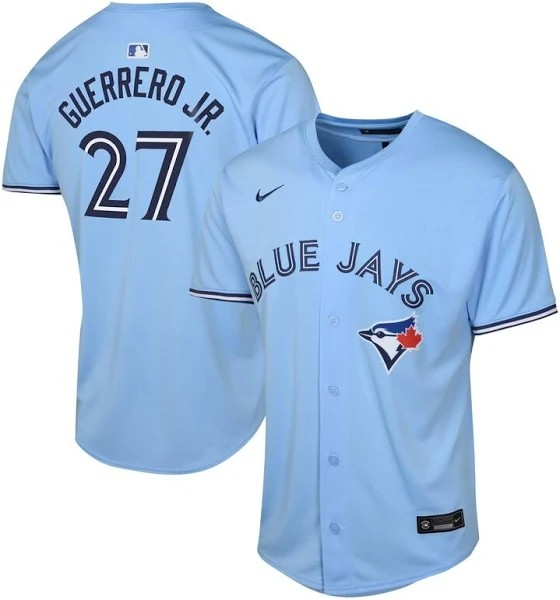 MLB Youth Player Jersey Limited Alt Powder Blue Vladimir Guerrero Jr. Blue Jays