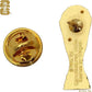FIFA World Cup 2026 25mm Gold 2.5D Trophy Lapel Pin