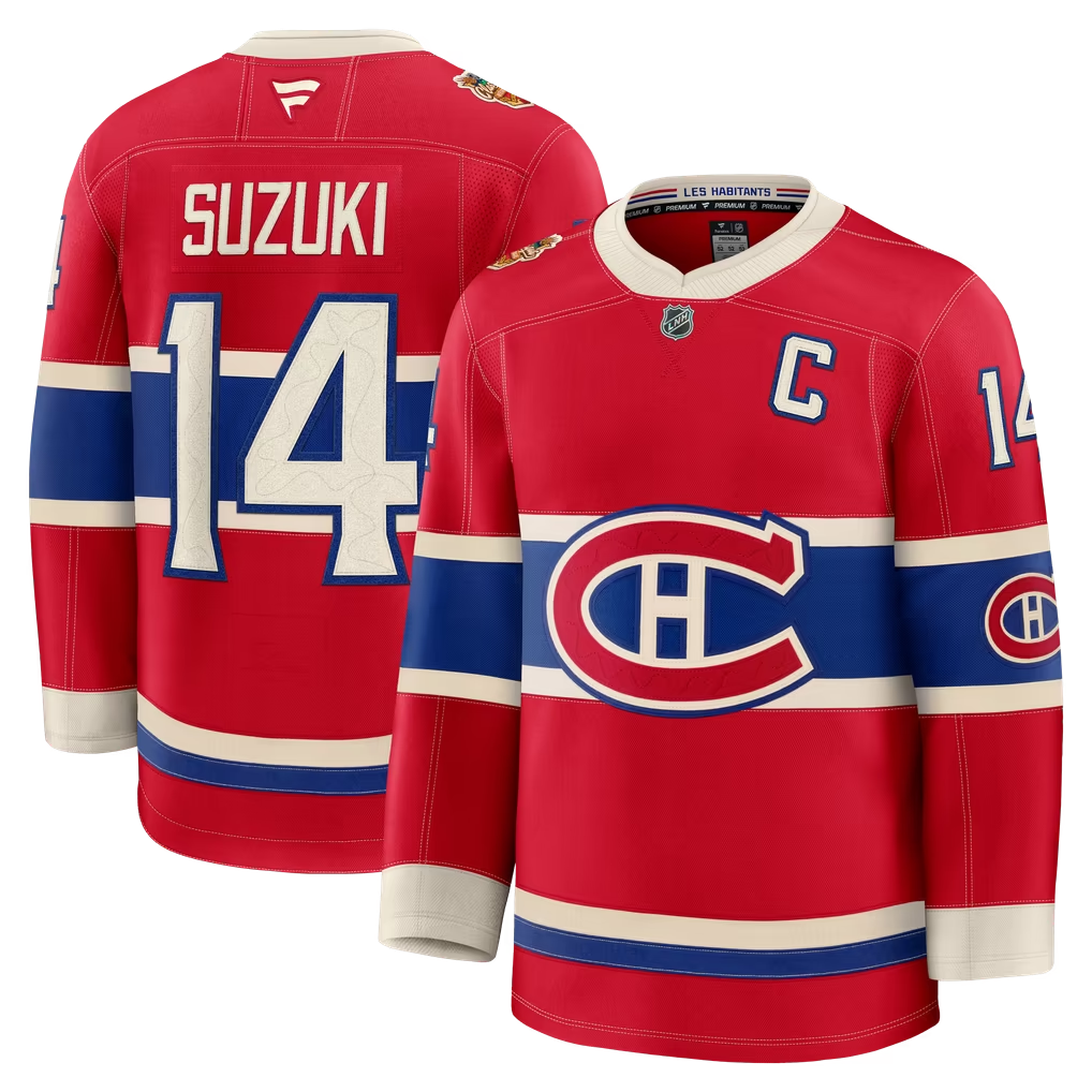NHL Player Premium Jersey Heritage Classic 2026 Canadiens Nick Suzuki