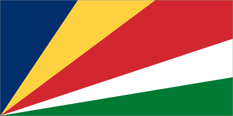 Country Flag 3x5 Seychelles (1996-Current)