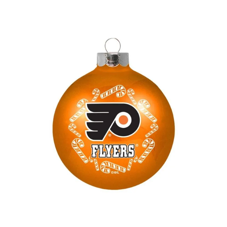 NHL Ornament Candy Cane Ball Flyers