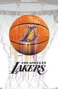 NBA Wall Poster Drip Basketball Lakers