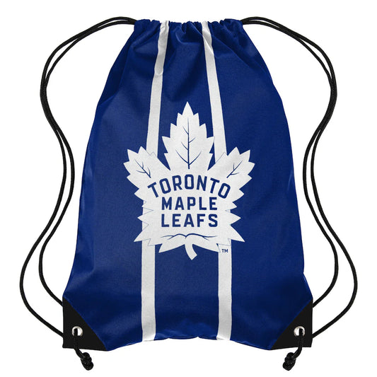 NHL Drawstring  Bag Stripe Maple Leafs