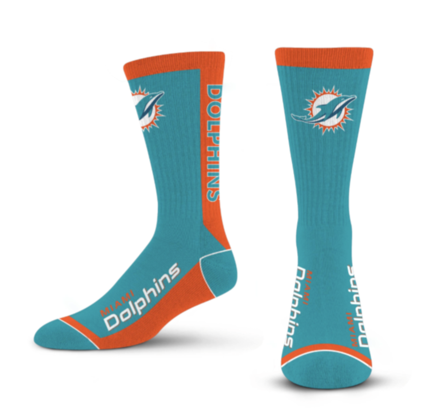 NFL Socks MVP Dolphins Large 10-13