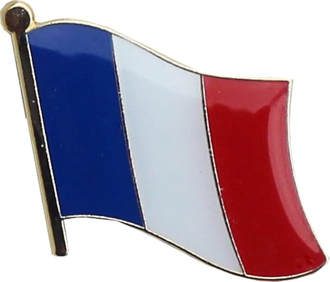 Country Lapel Pin Flag France