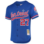 MLB Vintage Player Jersey City Name Vladimir Guerrero Expos (Royal Blue)