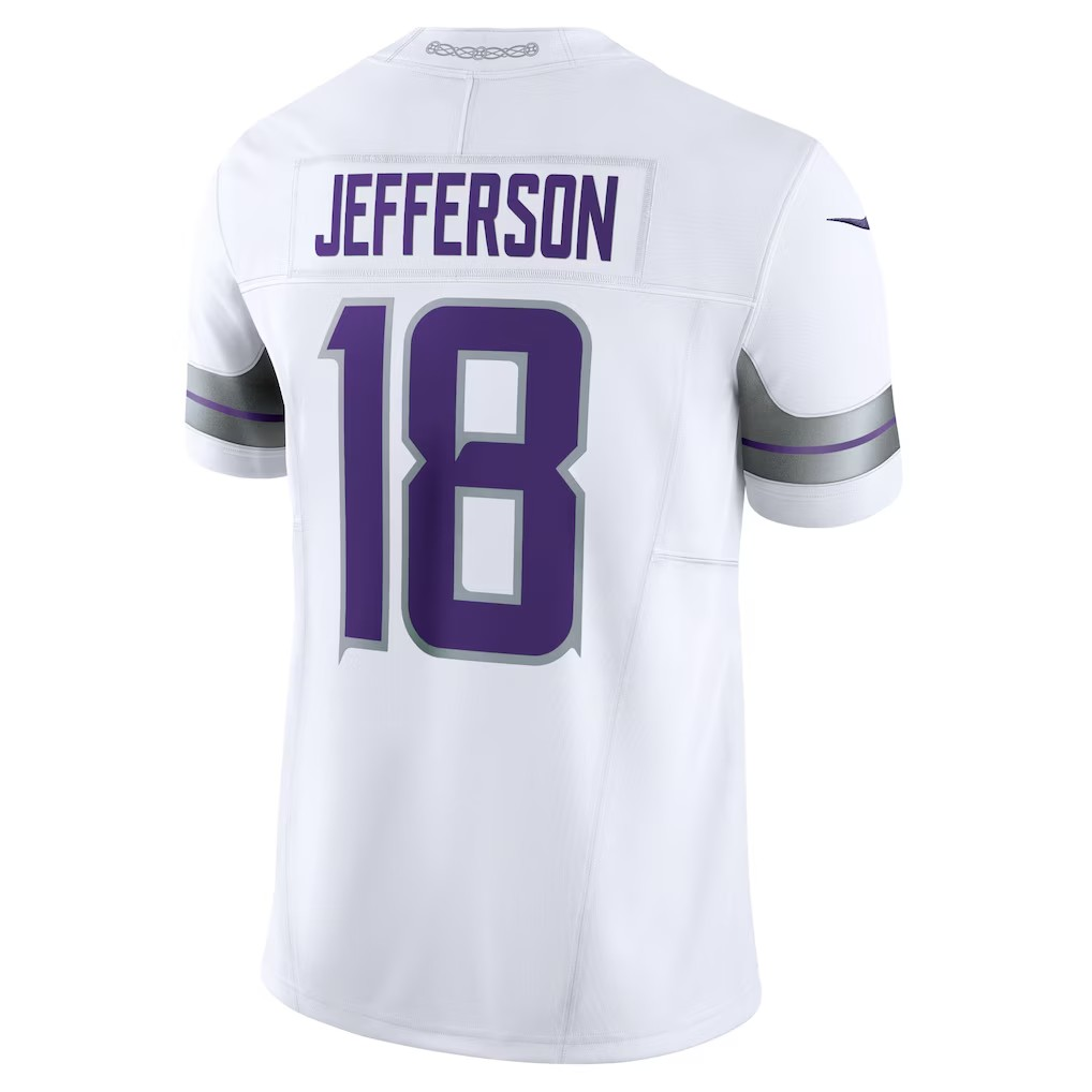 NFL Player F.U.S.E. Limited Jersey Vapor Alternate White Justin Jefferson Vikings