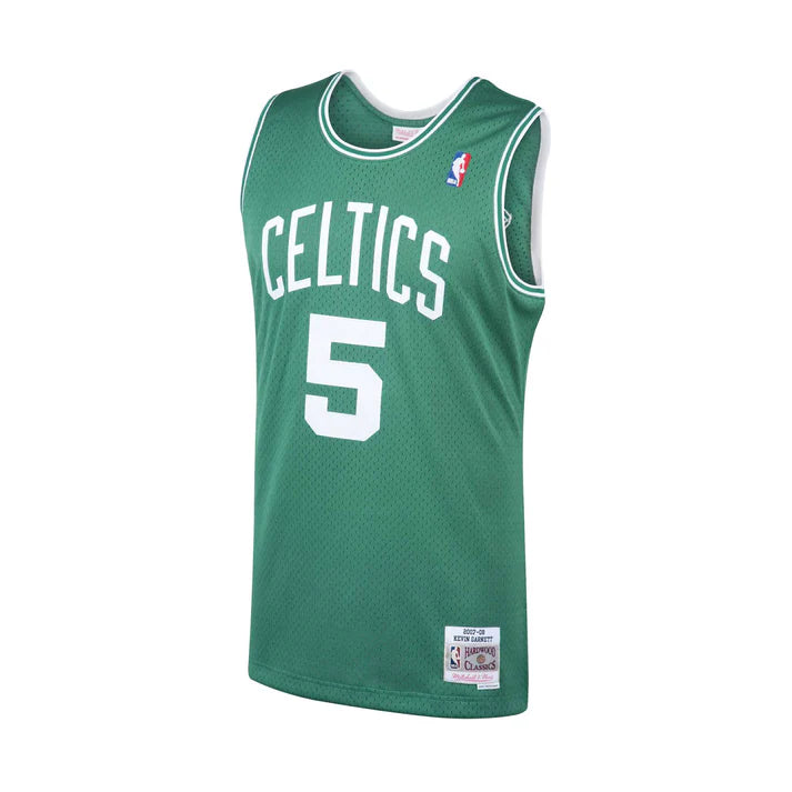 NBA Hardwood Classics Player 2007-08 Swingman Jersey Kevin Garnett Celtics (Green)