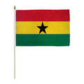 Country Stick Flag 12x18 Ghana