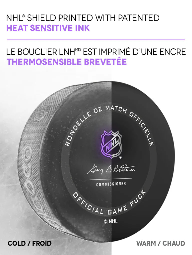 NHL Game Puck 2024-25 Oilers