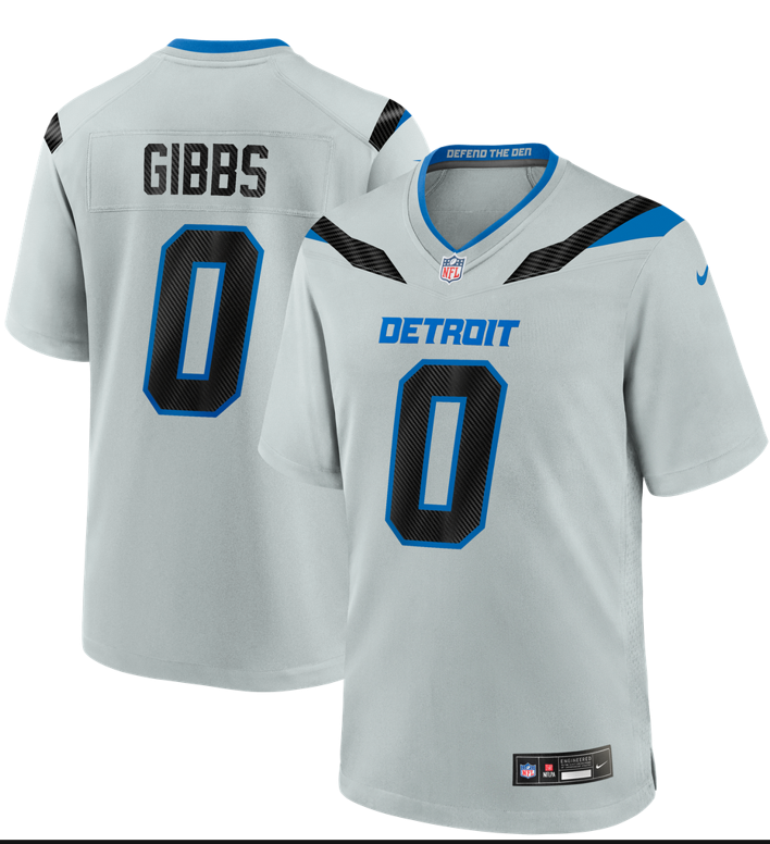 NFL Player Game Jersey 2026 Rivalries Collection Jahmyr Gibbs Lions