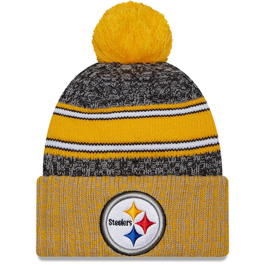 NFL Knit Hat 2023 Sport Yellow Steelers