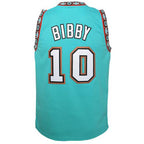 NBA Youth Hardwood Classics Player 1998-99 Swingman Jersey Mike Bibby Grizzlies (Teal)