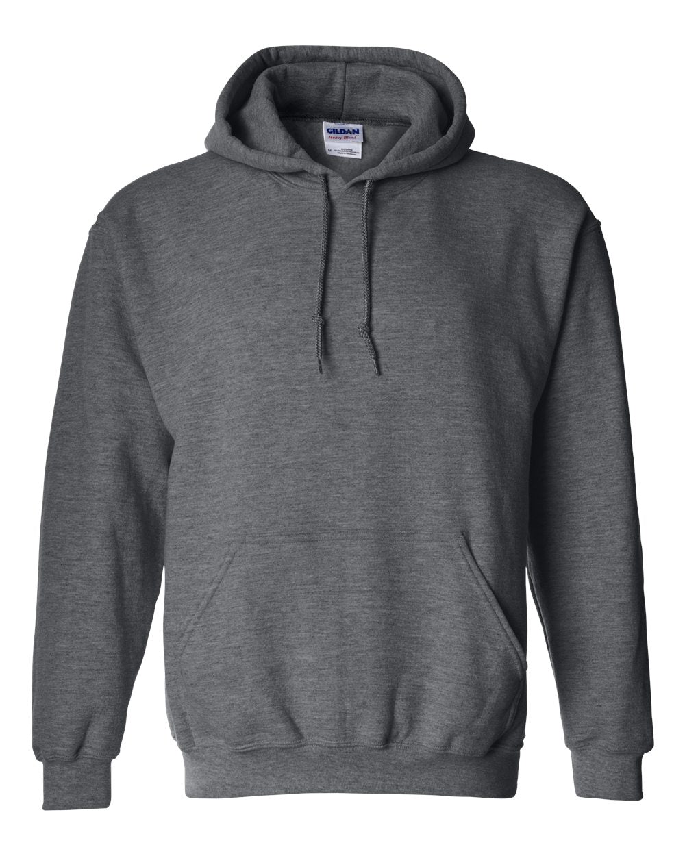 Gildan Blank Hoodie Unisex Heavy Blend™ 18500 (Dark Heather)