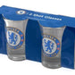 EPL 2Pc Shot Glass Set Chelsea FC