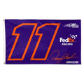 Nascar Team Flag 3x5 Denny Hamlin #11 FedEx Racing