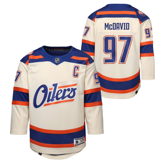 NHL Youth Player Premier Jersey Alternate 2025/25 Connor McDavid Oilers