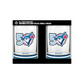 MLB Two-Piece 16oz. Can Glass Set 50th Season Anniversary Blue Jays
