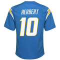 NFL Youth Player Game Jersey Home Justin Herbert Chargers
